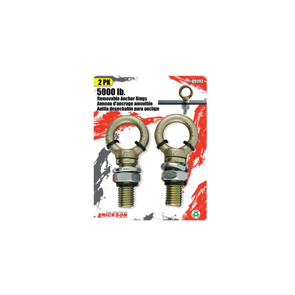 5000 lb Removable Anchor Points - Set of 2 - ERI09093